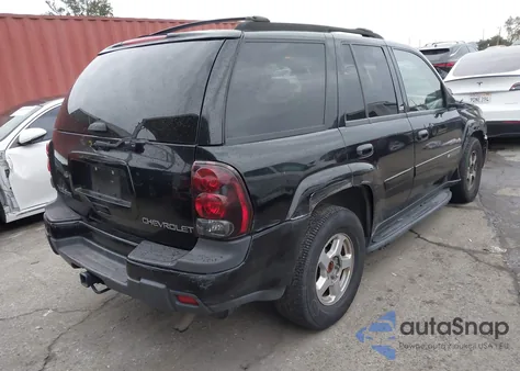 2002 Chevrolet Trailblazer Ltz from USA, damaged, VIN 1GNDS13S622516487